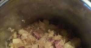 Instant Pot Kielbasa, Sauerkraut, and Potato