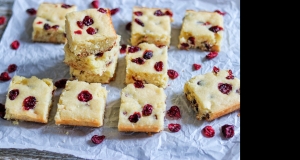 Cranberry-Lemon Blondies