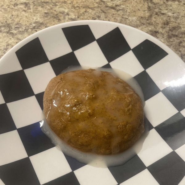 Iced Pumpkin Cookies