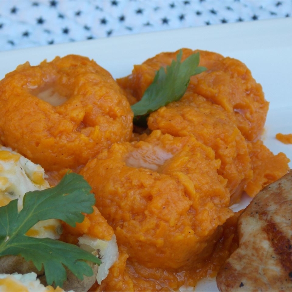 Apple Cider Sweet Potatoes