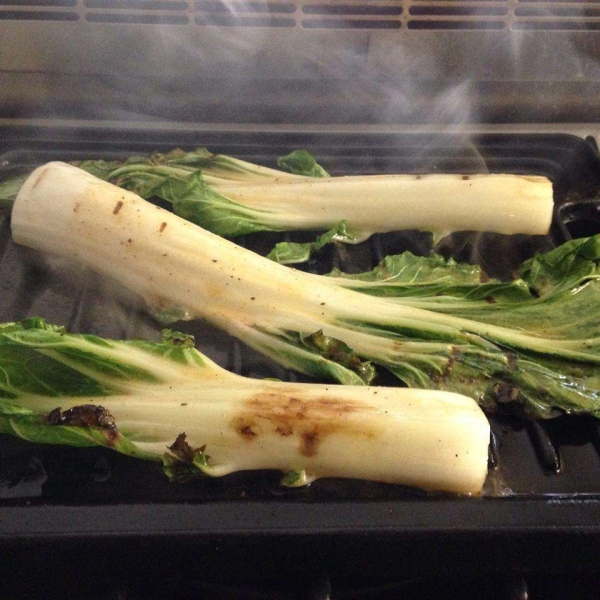 Grilled Bok Choy