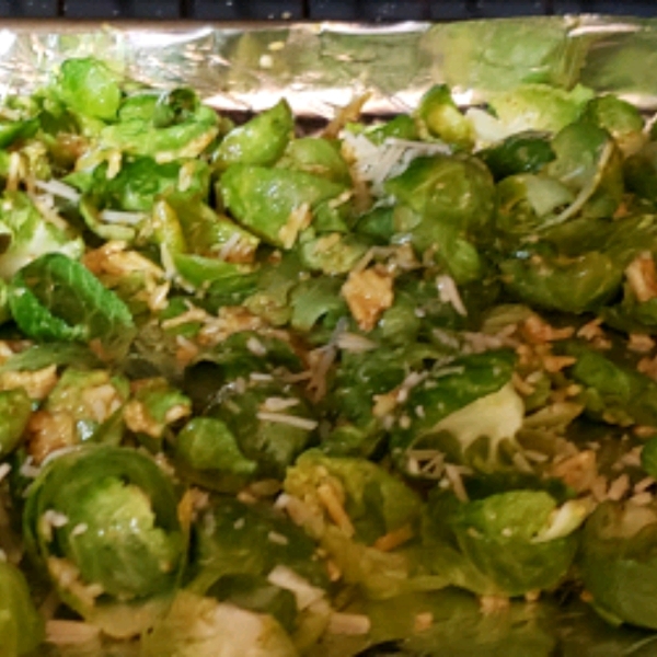 Spicy Brussels Sprout Chips