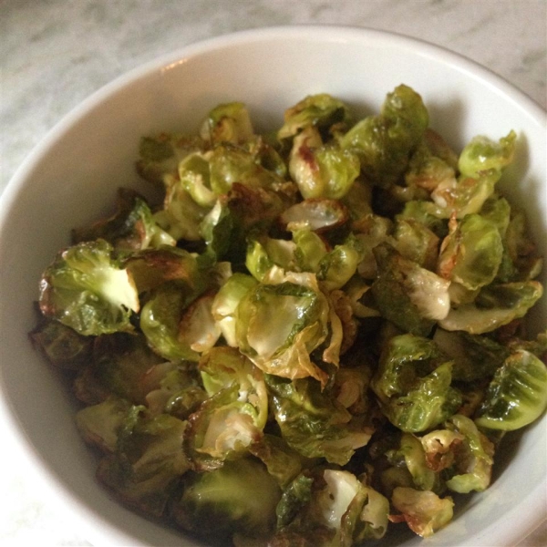 Spicy Brussels Sprout Chips