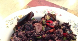 Chinese Chicken Rice Salad