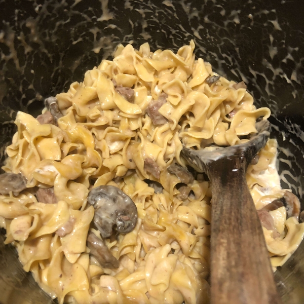 Beef Stroganoff for Instant Pot