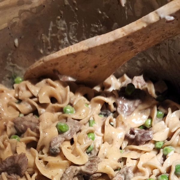 Beef Stroganoff for Instant Pot