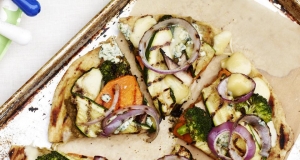 Individual Grilled Veggie Pizzas