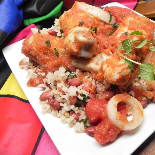 Zimbabwe African Chicken Stew