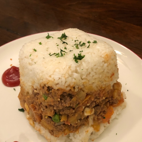 Arroz Tapado (Rice-On-Top)