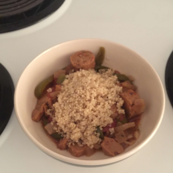 Slow Cooker Jambalaya (Vegan)