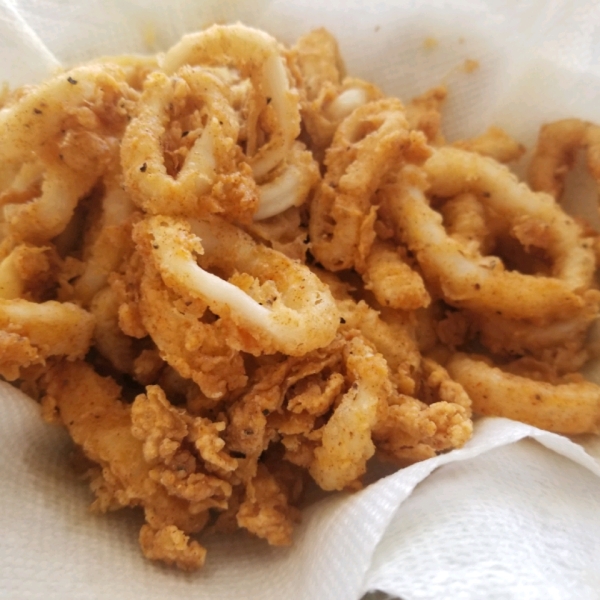 Deep-Fried Calamari Rings