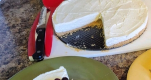 No-Bake Cheesecake with Cool Whip and Apples