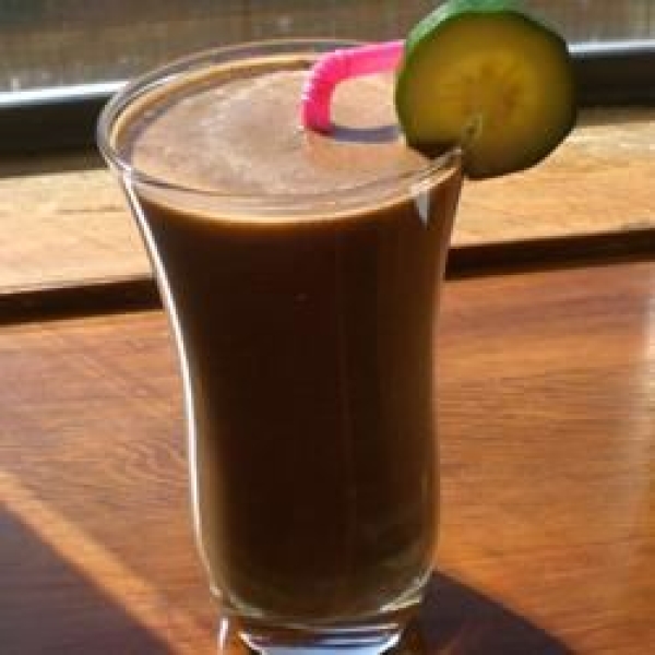 Don't Knock it Until You Try it Zucchini Chocolate Banana Nut Milkshake