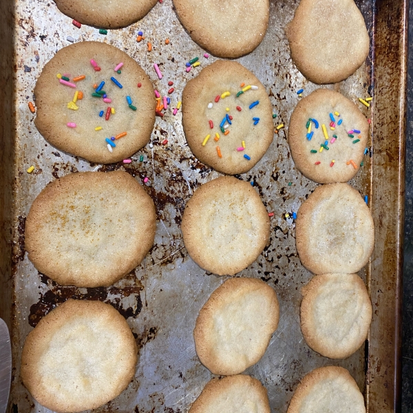 Grandma's Drop Sugar Cookies