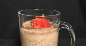 Almond Milk Overnight Chia Oats