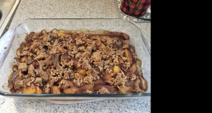 Paleo Peach Crumble