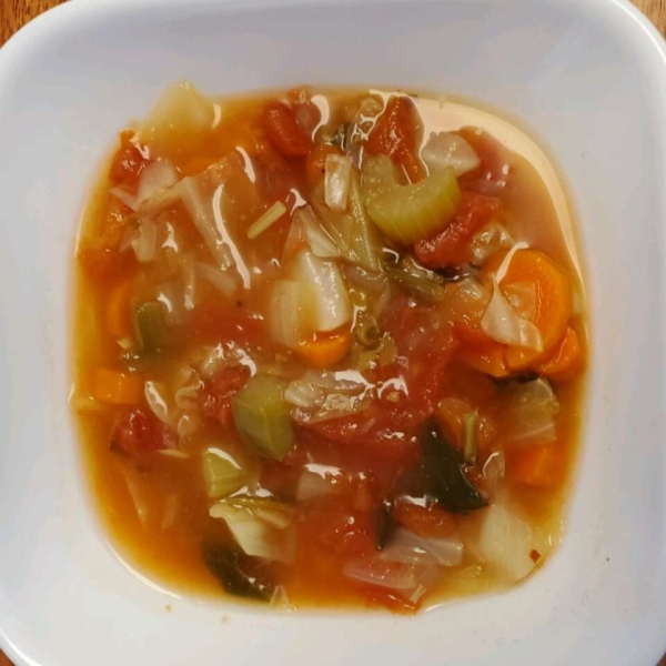 Instant Pot Vegan Cabbage Detox Soup