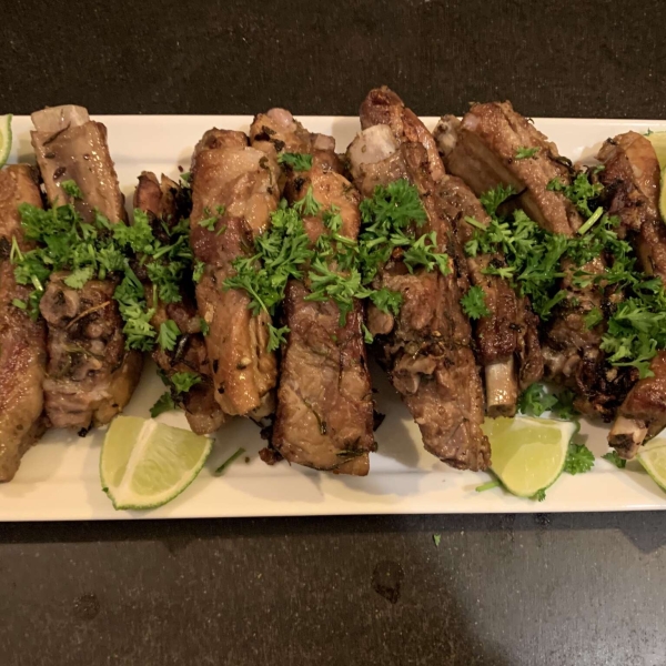 Mom's Stovetop Pork Ribs