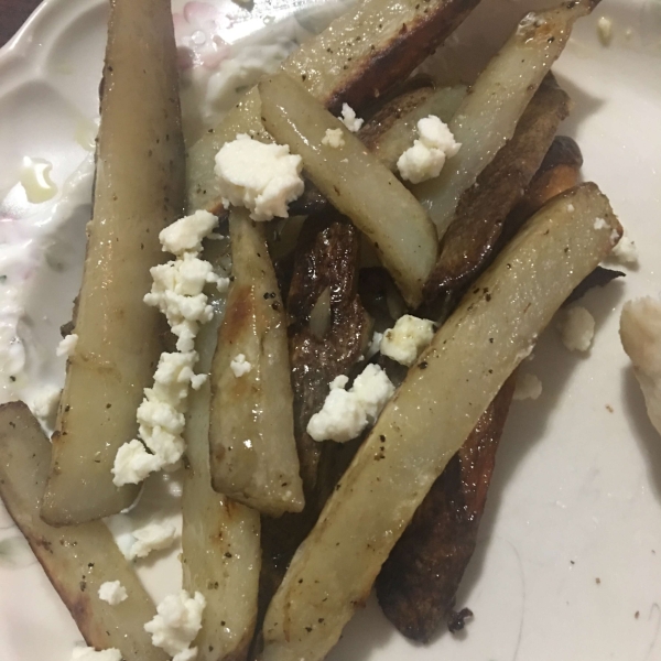 Baked Greek Fries