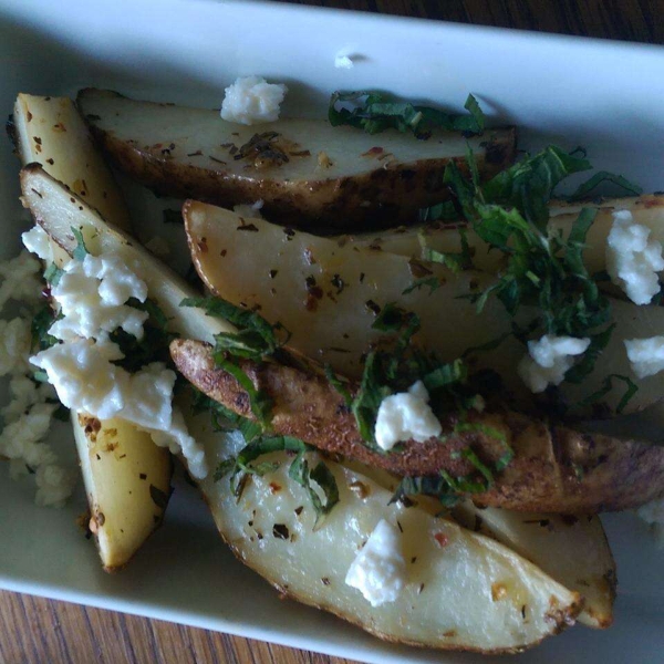 Baked Greek Fries