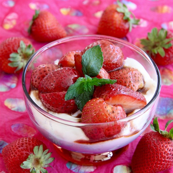 Balsamic Strawberries
