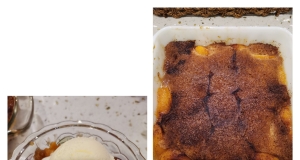 Fresh Southern Peach Cobbler