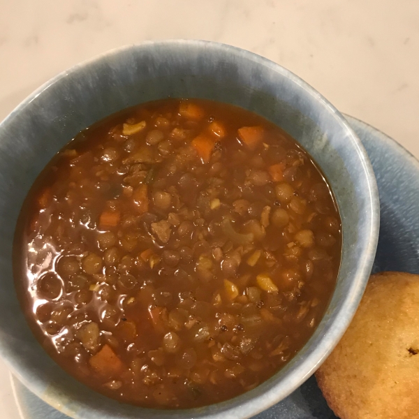 Chorizo and Lentil Stew