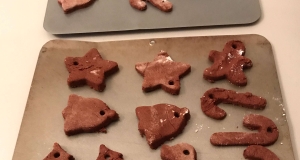 Scented Applesauce Cinnamon Ornaments