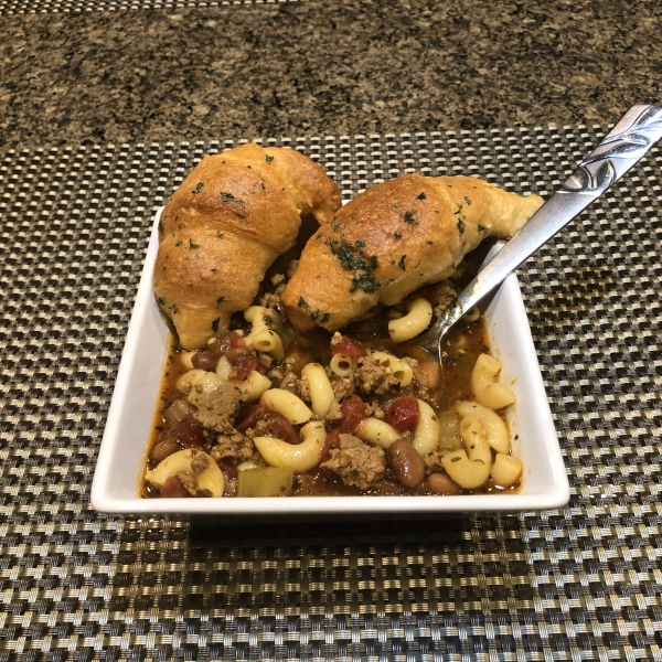 Pasta e Fagioli a la Chez Ivano