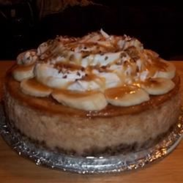 Bananas Foster Cheesecake