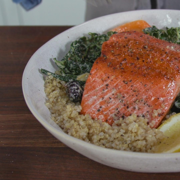 Salmon Quinoa Bowl