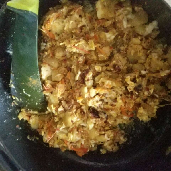 Cheesy Fried Potatoes