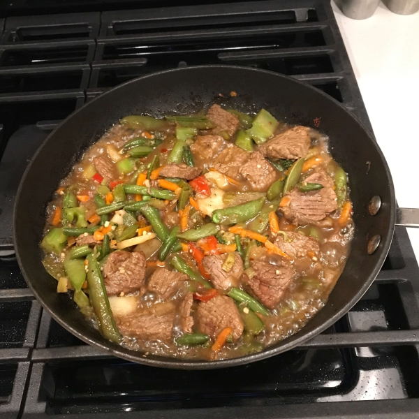 Ginger Beef Stir-Fry