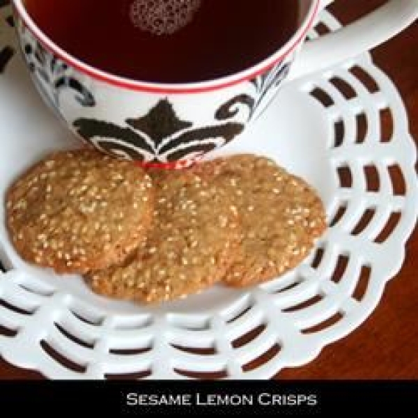 Sesame Lemon Crisps