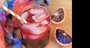 Sparkling Blood Orange Juice