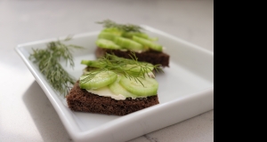 Party Cucumber Sandwiches