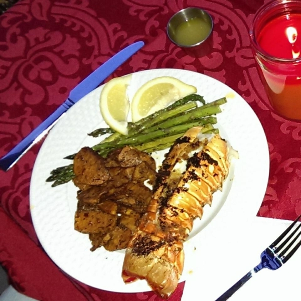 Orange-Scented Grilled Lobster Tails