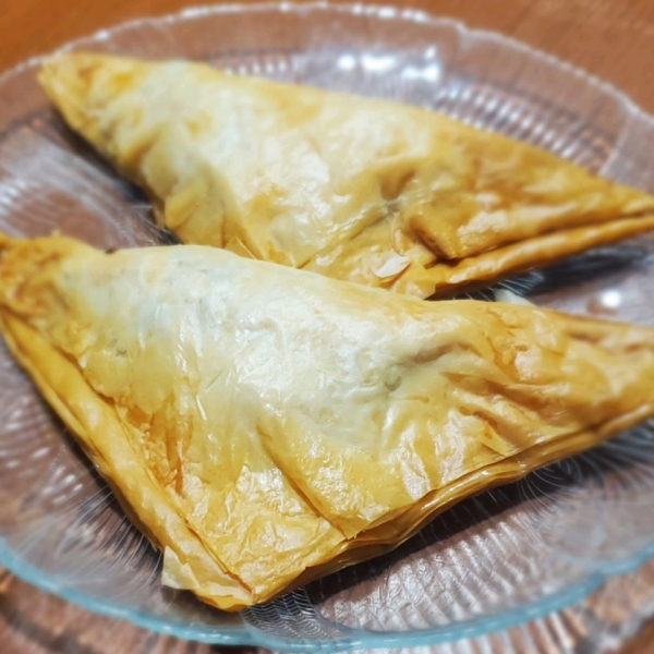 Buffalo Chicken Phyllo Wraps