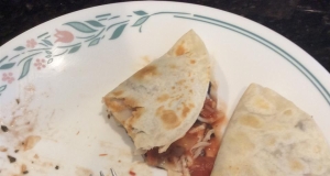 Mushroom and Black Bean Quesadillas