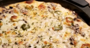 Black and White Pizza