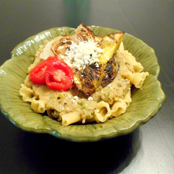 Mediterranean Grilled Eggplant Spread