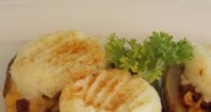 Chili Cheese Potato Skins