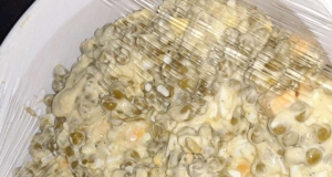 Green Pea Salad With Cheddar Cheese