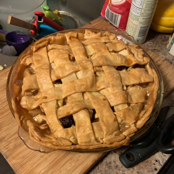 Apple Cranberry Pie