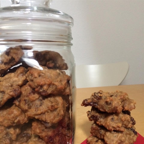 No Sugar Raisin Cookies