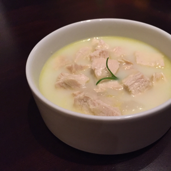 Italian Chicken and Fontina Soup