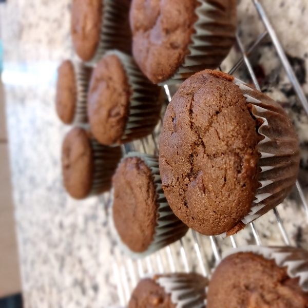 Chocolate Banana Muffins
