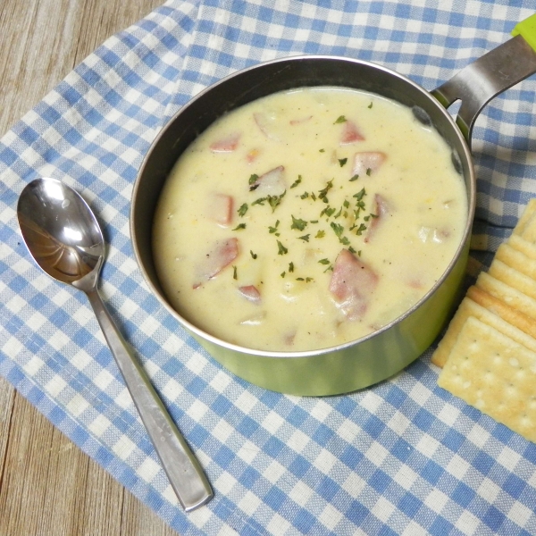 Potato and Cheddar Soup
