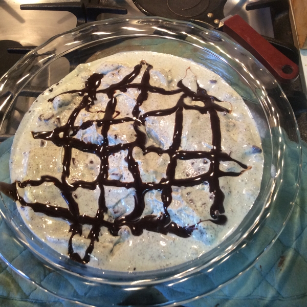 MiChoChi Ice Cream Pie (Mint Chocolate Chip)
