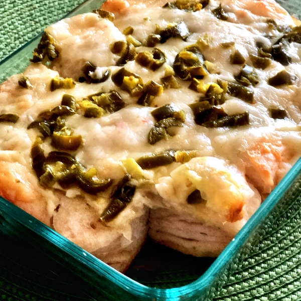 Jalapeno and Cheese Bubble Bread